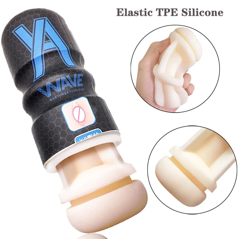 WAVE Realistic Male Masturbation Cup