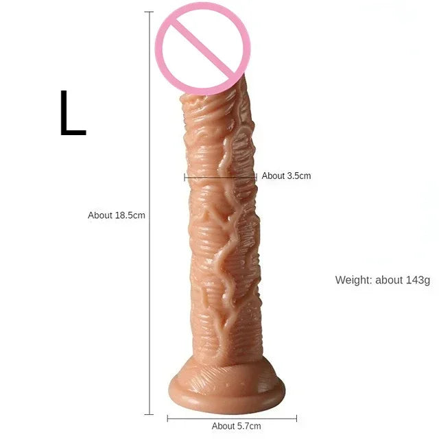 Mini Simulation Dildo with Suction Cup