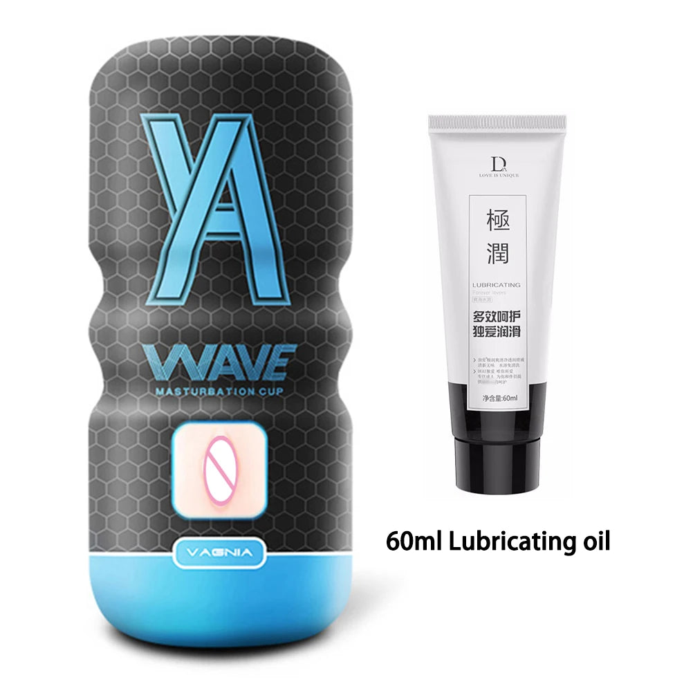 WAVE Realistic Male Masturbation Cup