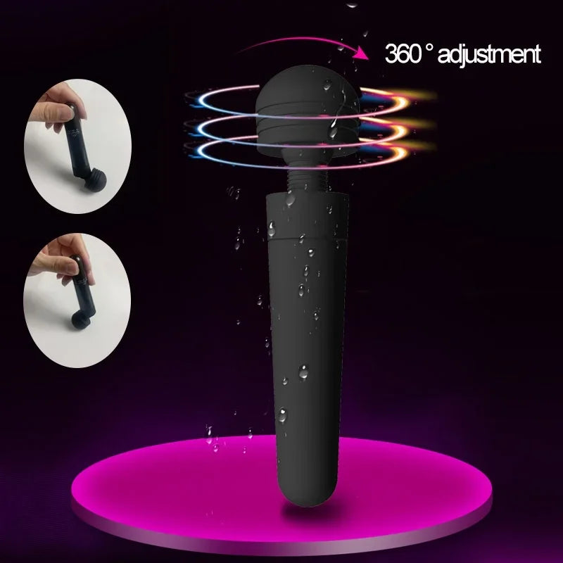 Waterproof rechargeable Lipstick Vibrator Wireless massage wand