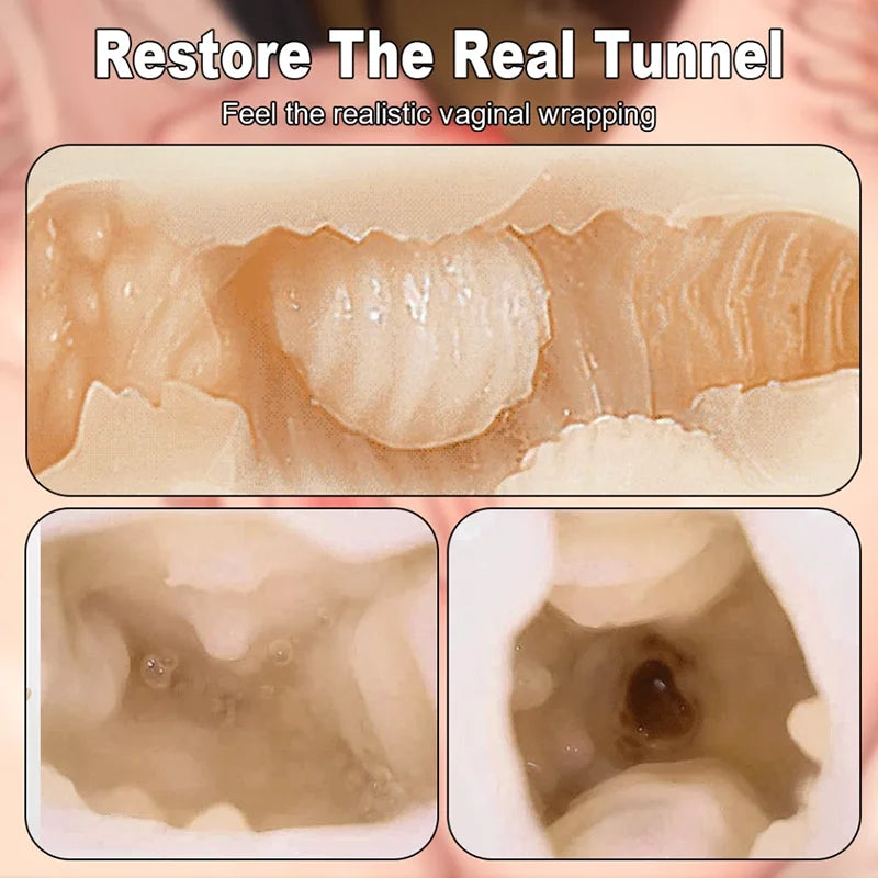 WAVE Realistic Male Masturbation Cup
