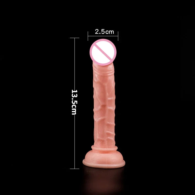 Realistic Dildo Skin Feeling suction cup