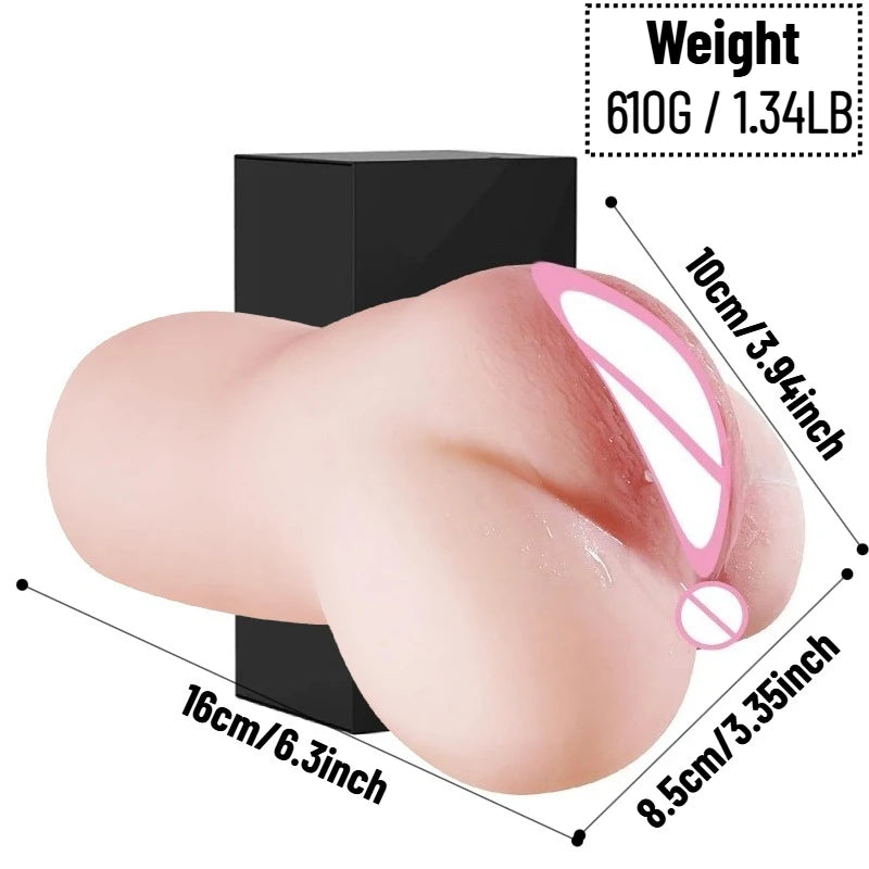 Extra Large Realistic Male Masturbator Stroker