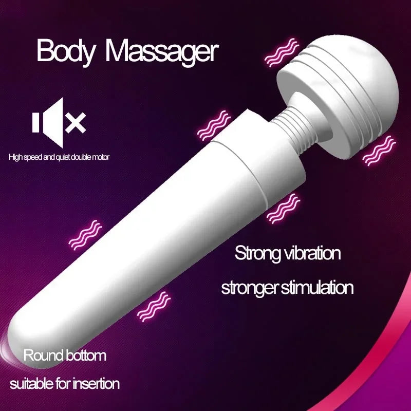 Waterproof rechargeable Lipstick Vibrator Wireless massage wand