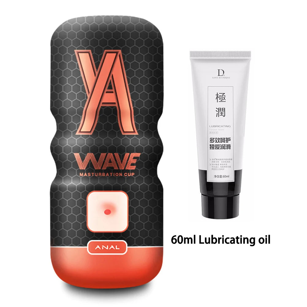 WAVE Realistic Male Masturbation Cup